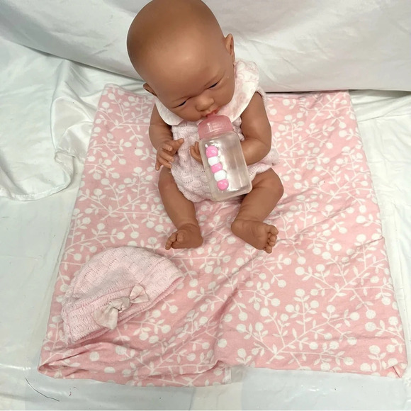 Berenguer Girl Doll Anatomically Correct Realistic Newborn All Vinyl Boutique - Picture 4 of 8